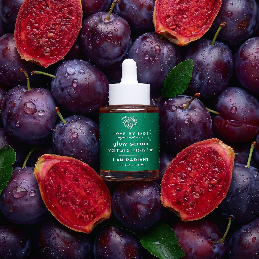 Glow Face Serum with Plum & Prickly Pear